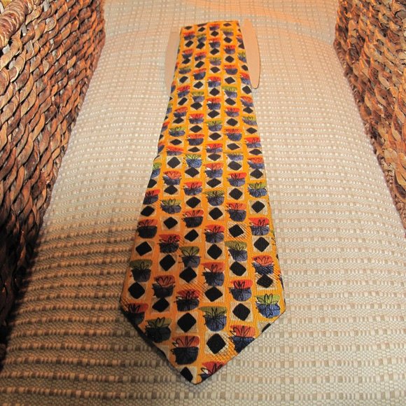 Ermenegildo Zegna Tie 4" Wide - Picture 6 of 11